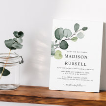 Eucalyptus Goud Spatten Groene Huwelijksdecoratie