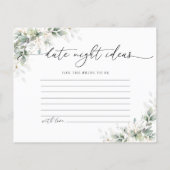 Eucalyptus Goud Vrijgezellenfeest Datum Nachtideeë (Achterkant)