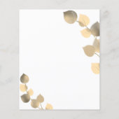 Eucalyptus gouden bruiloft (Achterkant)