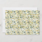 Eucalyptus Gouden Bubbels & Bourbon Koppels Douche Kaart (Achterkant)