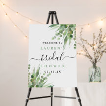 Eucalyptus & Gouden Glitter Bruiloftfeest Bord