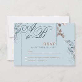 Eucalyptus Gouden Glitter - Green Wedding RSVP 2