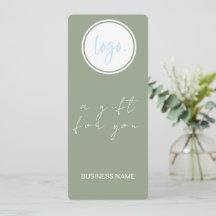 EUCALYPTUS GREEN BUSINESS LOGO CADEAUBON
