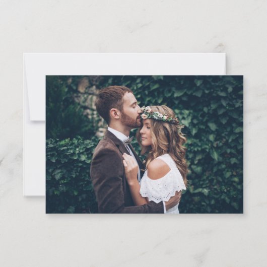 Eucalyptus Green Foliage Foto Bedankkaart (Achterkant)