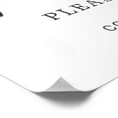 Eucalyptus Green Foliage Weddenschap met poeder Poster (Hoek)