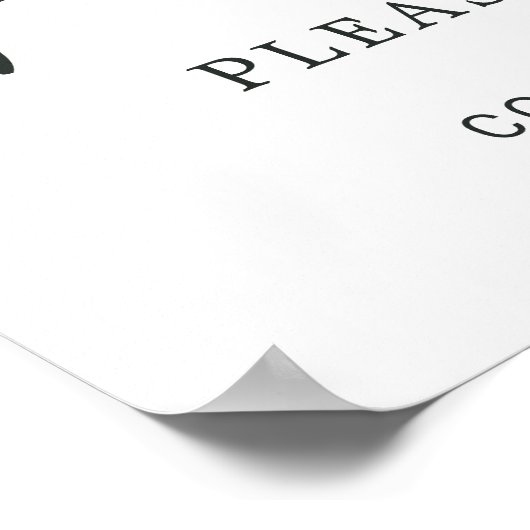 Eucalyptus Green Foliage Weddenschap met poeder Poster (Hoek)