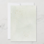 Eucalyptus Green Foliage Weddenschap Save The Date (Achterkant)