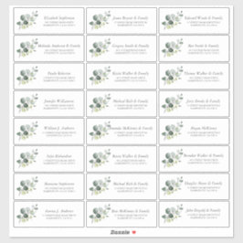 Eucalyptus Green Gastnamen Kleinere labels