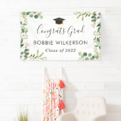 Eucalyptus Green Leaves Graduat Party Spandoek (Insitu)