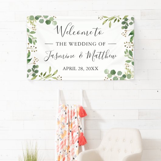 Eucalyptus Green Leaves Wedparty Spandoek (Insitu)