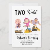 Eucalyptus greenary wedding birthaday kaart (Voorkant)