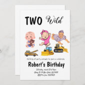 Eucalyptus greenary wedding birthaday kaart (Voorkant / Achterkant)