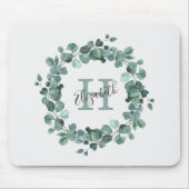 Eucalyptus Greeneralised Monogram Mouse Pa Muismat (Voorkant)