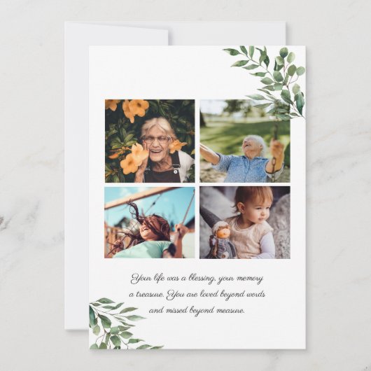 Eucalyptus Greenergy | Programma voor herdenking v (Voorkant)