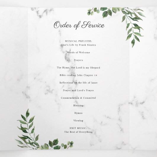 Eucalyptus Greenergy | Programma voor herdenking v (Binnenkant midden)