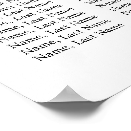 Eucalyptus Greenery 8 Tables Weddenschap Poster (Hoek)