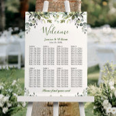 Eucalyptus Greenery 8 Tables Weddenschap Poster