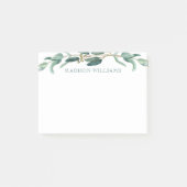 Eucalyptus Greenery Aangepast botanisch Post-it® Notes (Voorkant)