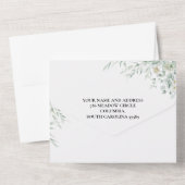 Eucalyptus Greenery All In One Invitation Uitnodiging (Achterkant)