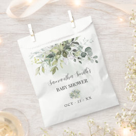 Eucalyptus Greenery Baby shower Bedankzakje