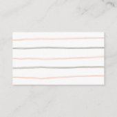 Eucalyptus Greenery-ballonboeken voor Baby Informatiekaartje (Achterkant)