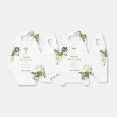 Eucalyptus Greenery Baptism Christening Bedankdoosjes (Uitgevouwen)