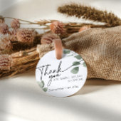 Eucalyptus Greenery Bedankt Sage Green Bedankjes Labels