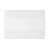 Eucalyptus Greenery Belly Band Uitnodigingen Wikkel (Achterkant Voorbeeld)