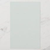 Eucalyptus Greenery Botanical Geometric Menu (Achterkant)