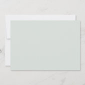 Eucalyptus Greenery Botanical Geometric Wedding Sa Save The Date (Achterkant)