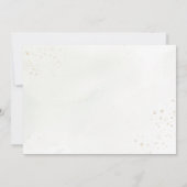 Eucalyptus Greenery Botanical Rehearsal Dinner Kaart (Achterkant)