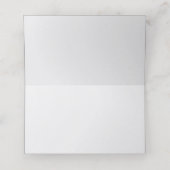 Eucalyptus Greenery Botanical Wedding Plaatskaartje (Binnenkant ongevouwen)