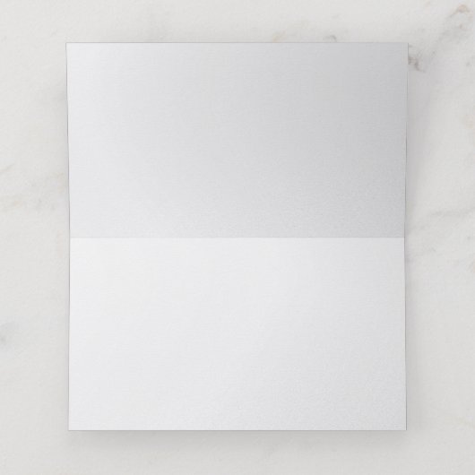 Eucalyptus Greenery Botanical Wedding Plaatskaartje (Binnenkant ongevouwen)