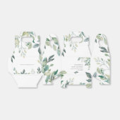 Eucalyptus Greenery botanische Baby shower Bedankdoosjes (Uitgevouwen)