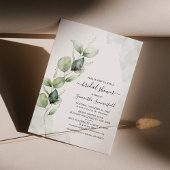 Eucalyptus Greenery botanische Vrijgezellenfeest Kaart