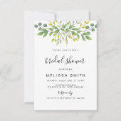 Eucalyptus Greenery Bridal Shower Kaart (Voorkant)