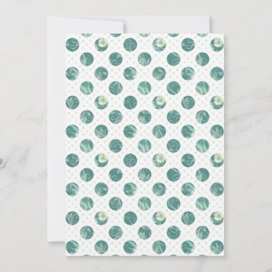 Eucalyptus Greenery Bridal Shower-uitnodiging Kaart (Achterkant)