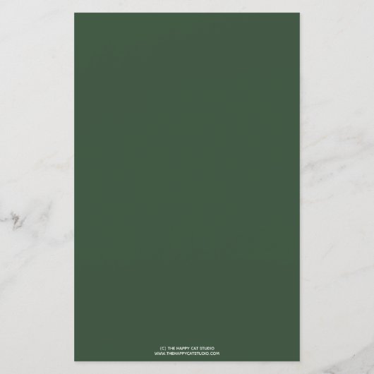 Eucalyptus Greenery Bridal vindt de Gast Bingo (Achterkant)