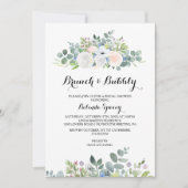 Eucalyptus Greenery Brunch & Bubble Vrijgezellenfe Kaart (Voorkant)