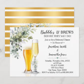 Eucalyptus greenery bubbles & brews rehearings kaart (Voorkant / Achterkant)