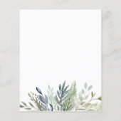 Eucalyptus Greenery Budget Weddenschap (Achterkant)