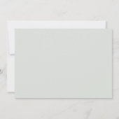 Eucalyptus Greenery Calendar bewaart de datum van  Kaart (Achterkant)