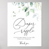 Eucalyptus Greenery Diapelbord Poster (Voorkant)