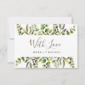 Eucalyptus Greenery Elegant (Voorkant)