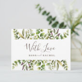 Eucalyptus Greenery Elegant (Staand voorkant)