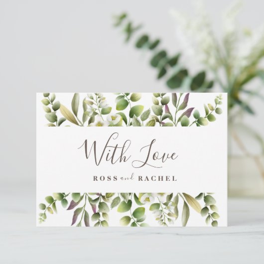 Eucalyptus Greenery Elegant (Staand voorkant)