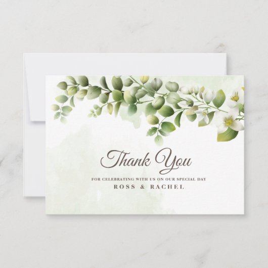 Eucalyptus Greenery Elegant (Voorkant)