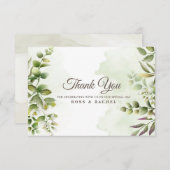 Eucalyptus Greenery Elegant (Voorkant / Achterkant)