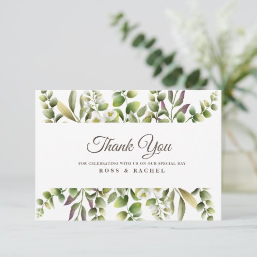 Eucalyptus Greenery Elegant (Staand voorkant)