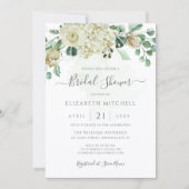 Eucalyptus Greenery Elegant Floral Vrijgezellenfee Kaart (Voorkant)